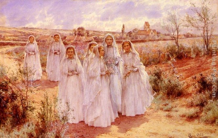 Alfred Glendening Returning From Confirmation